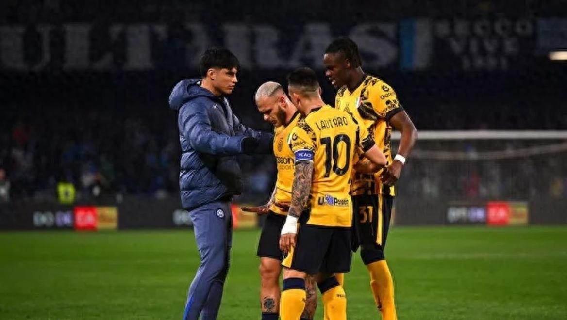 国米大将受伤，球队面临困难